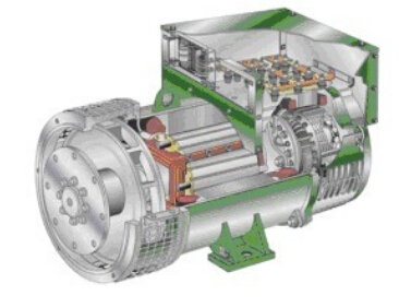 峪泉镇发电机内部结构图
