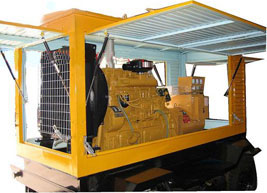 峪泉镇移动电站(移动柴油发电机组) 峪泉镇移动电站(移动柴油发电机组)